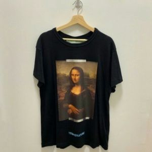Off white Mona Lisa tee